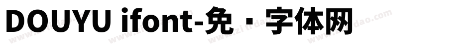 DOUYU ifont字体转换